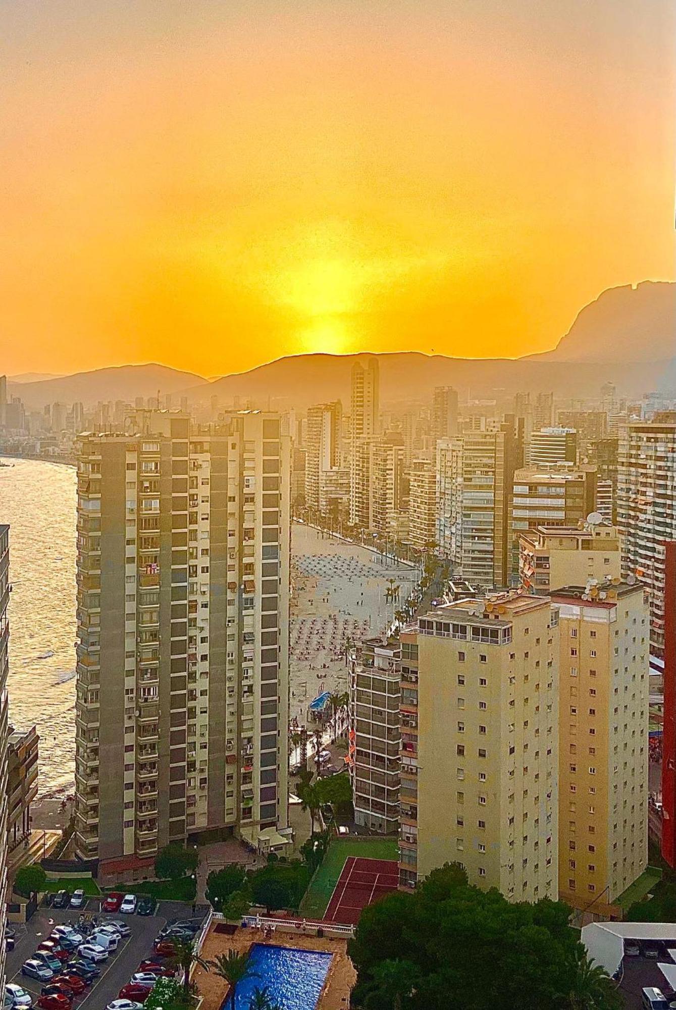 Apartament Piso Eva Con Magnificas Vistas Benidorm Zewnętrze zdjęcie