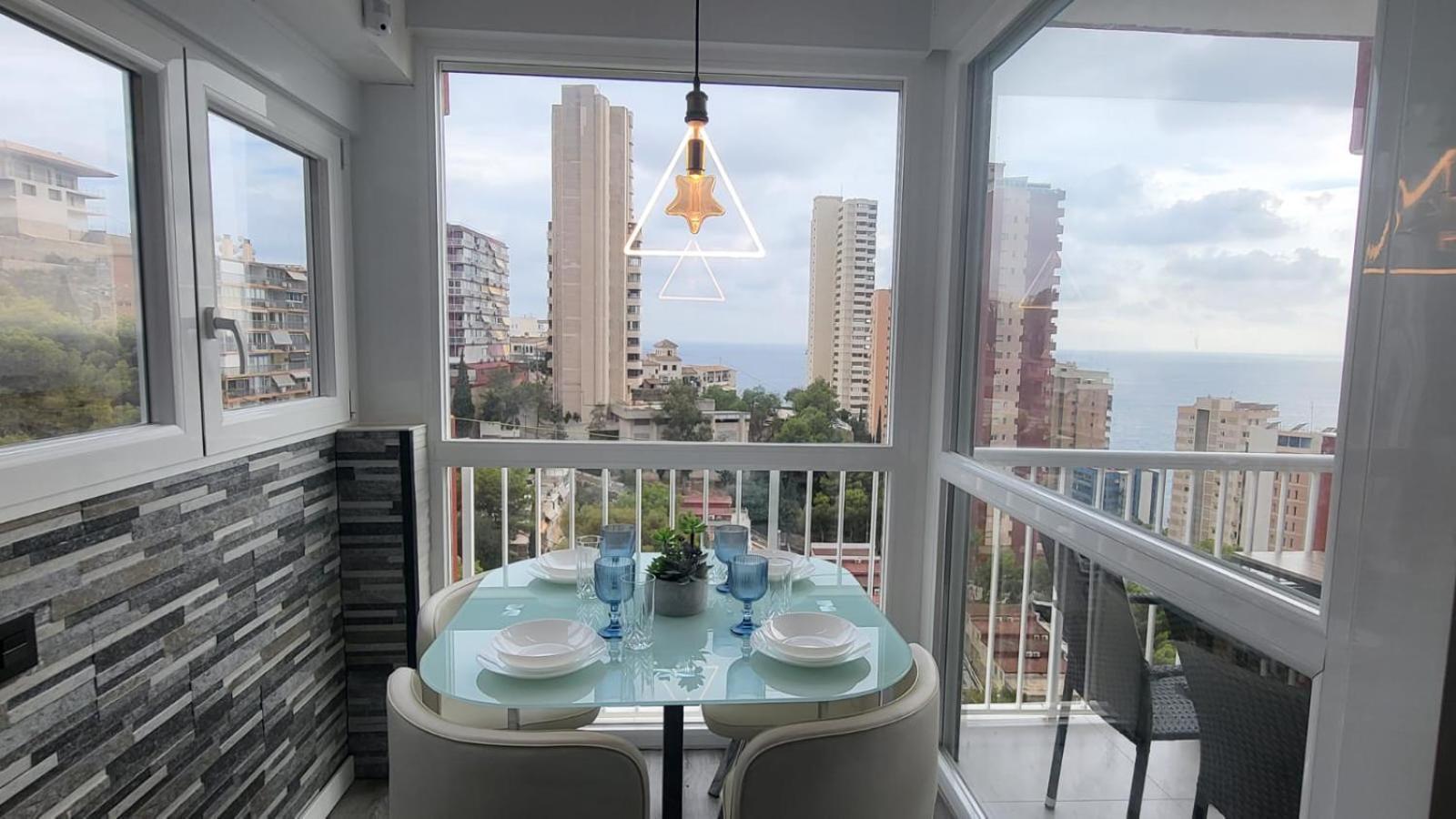 Apartament Piso Eva Con Magnificas Vistas Benidorm Zewnętrze zdjęcie